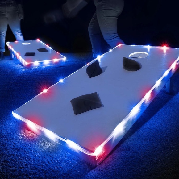 LED Light Kit for Cornhole NIB - Red, White & Blue - Picture 2 of 4